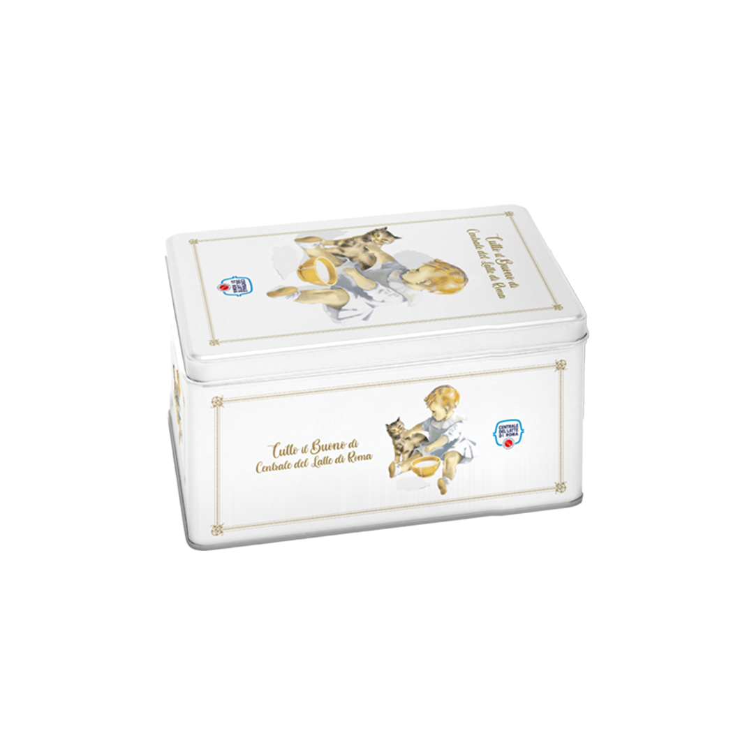 Ciambella yogurt in scatola di latta