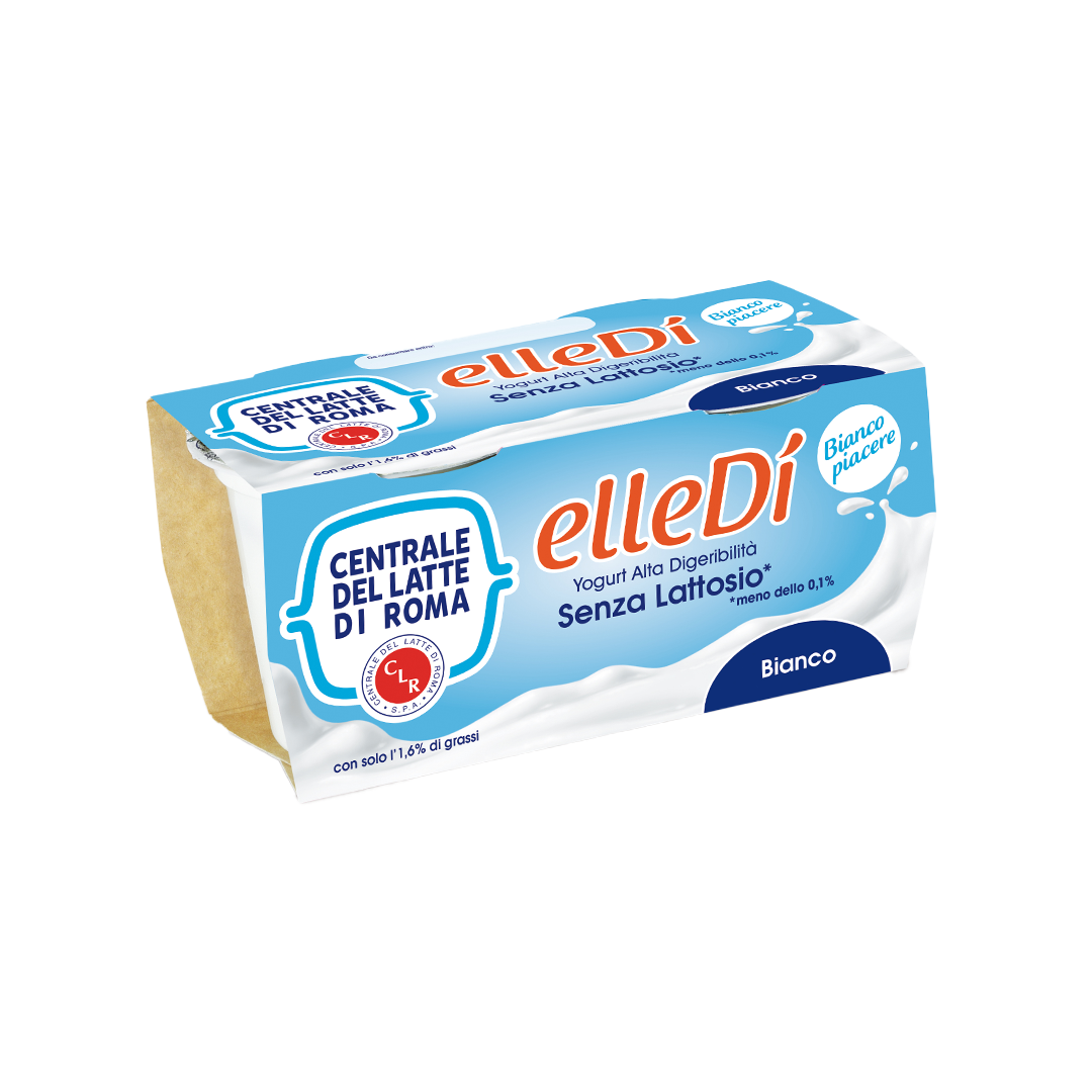 Yogurt Elledì Senza Lattosio Bianco