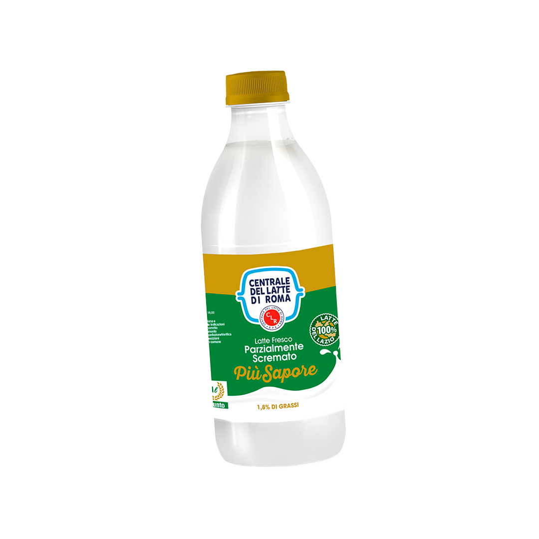 Latte Fresco Parzialmente Scremato Più Sapore bottiglia PET