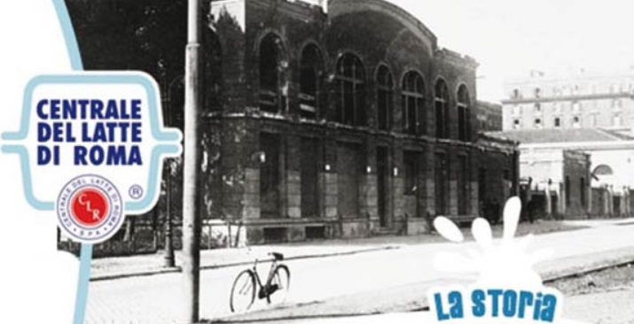 Cartolina della centrale del latte