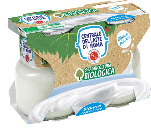 Yogurt intero bianco bio Centrale Del Latte Di Roma