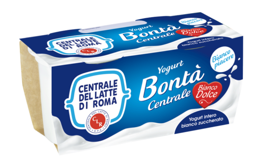 Yogurt intero bianco dolce Centrale Del Latte Di Roma