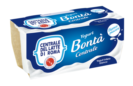 Yogurt intero bianco Centrale Del Latte Di Roma